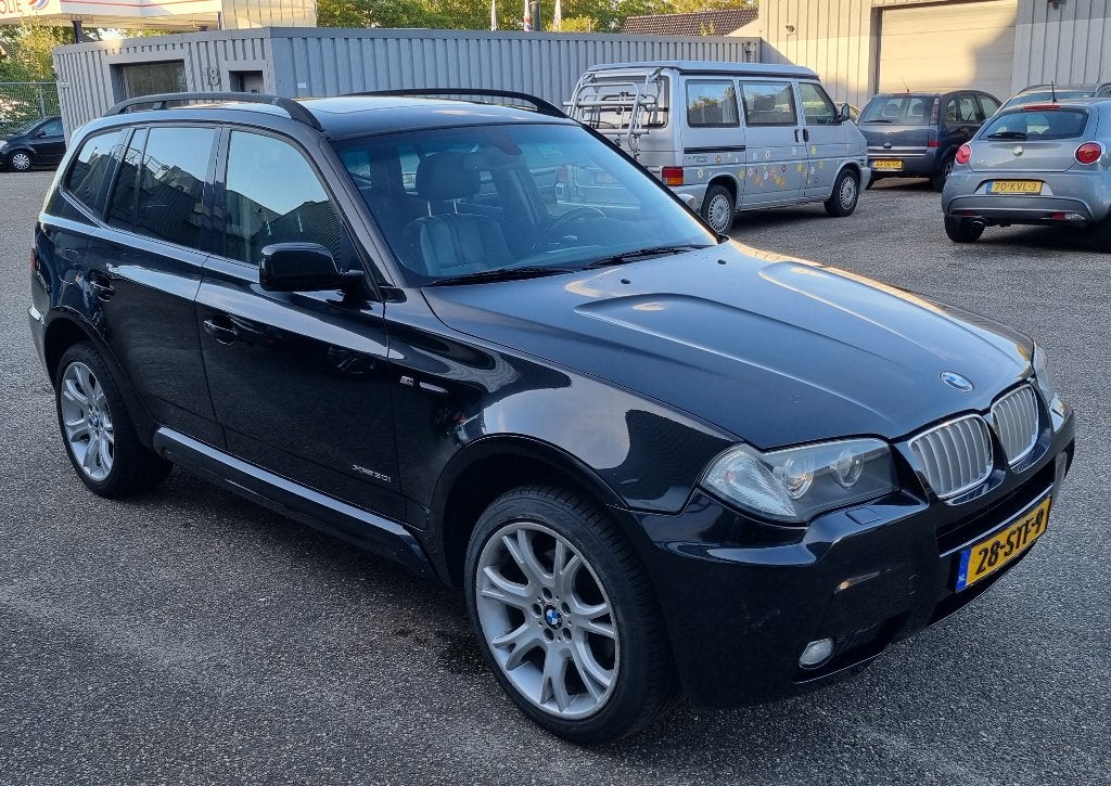 BMW X3 E83 3.0 Si M XDrive LCI 2009 AUTOMAAT 6-Cilinder, Auto's, Automaat, Zwart, 2000 kg, Leder