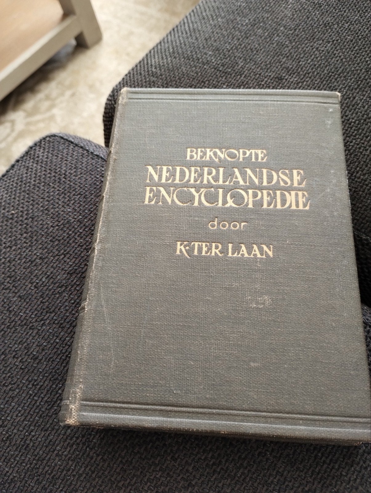 Beknopte Nederlandse Encyclopedie - K. ter Laan (1947), Gelezen, Ophalen of Verzenden, K. ter Laan, Los deel
