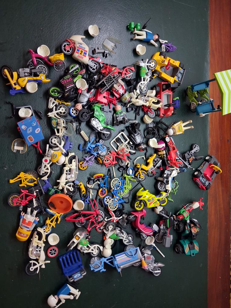 Vintage Playmobil poppetjes, motoren, fietsen en voertuigen, Ophalen of Verzenden, Gebruikt, Los playmobil