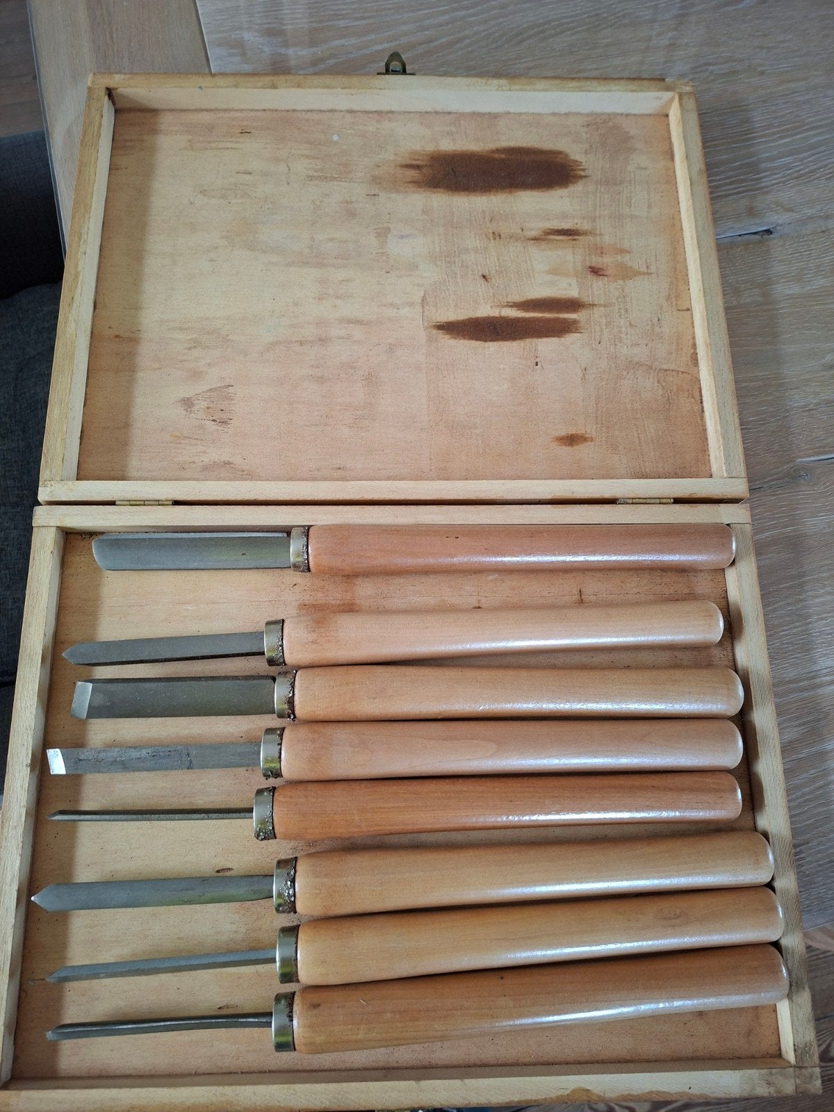 hout draai beitel set, Ophalen, Gebruikt, Beitel