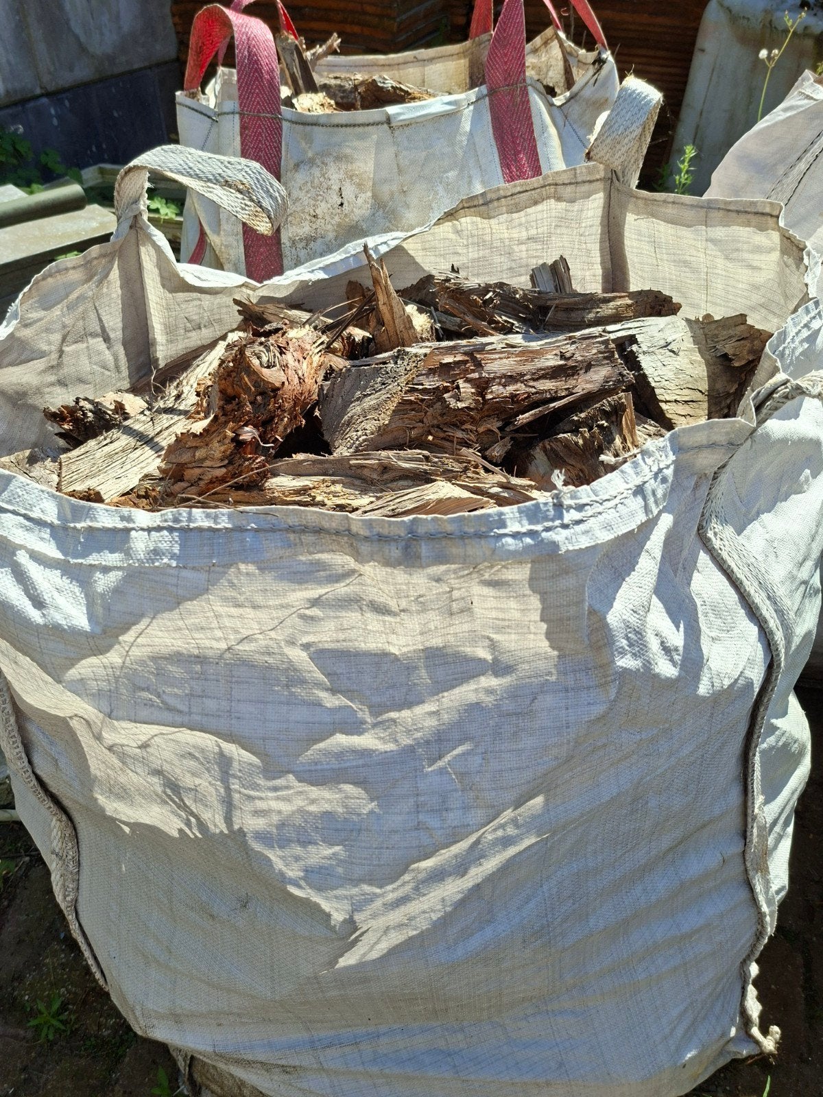 Bigbag stookhout 1m³ gemengd hout, Tuin en Terras, Haardhout, Minder dan 3 m³, Ophalen, Overige houtsoorten