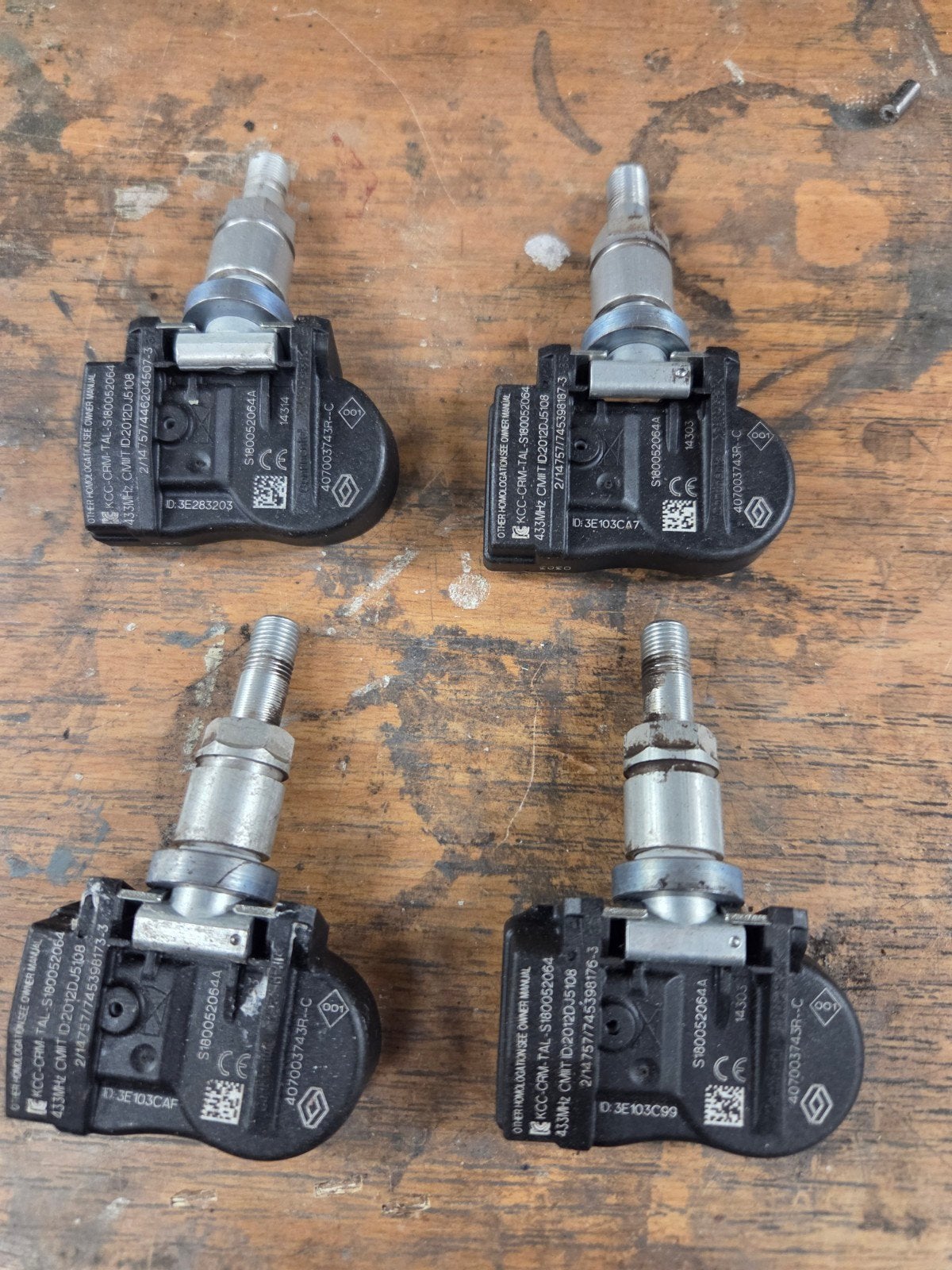 tpms sensoren renault dacia, Ophalen of Verzenden, Gebruikt, Renault