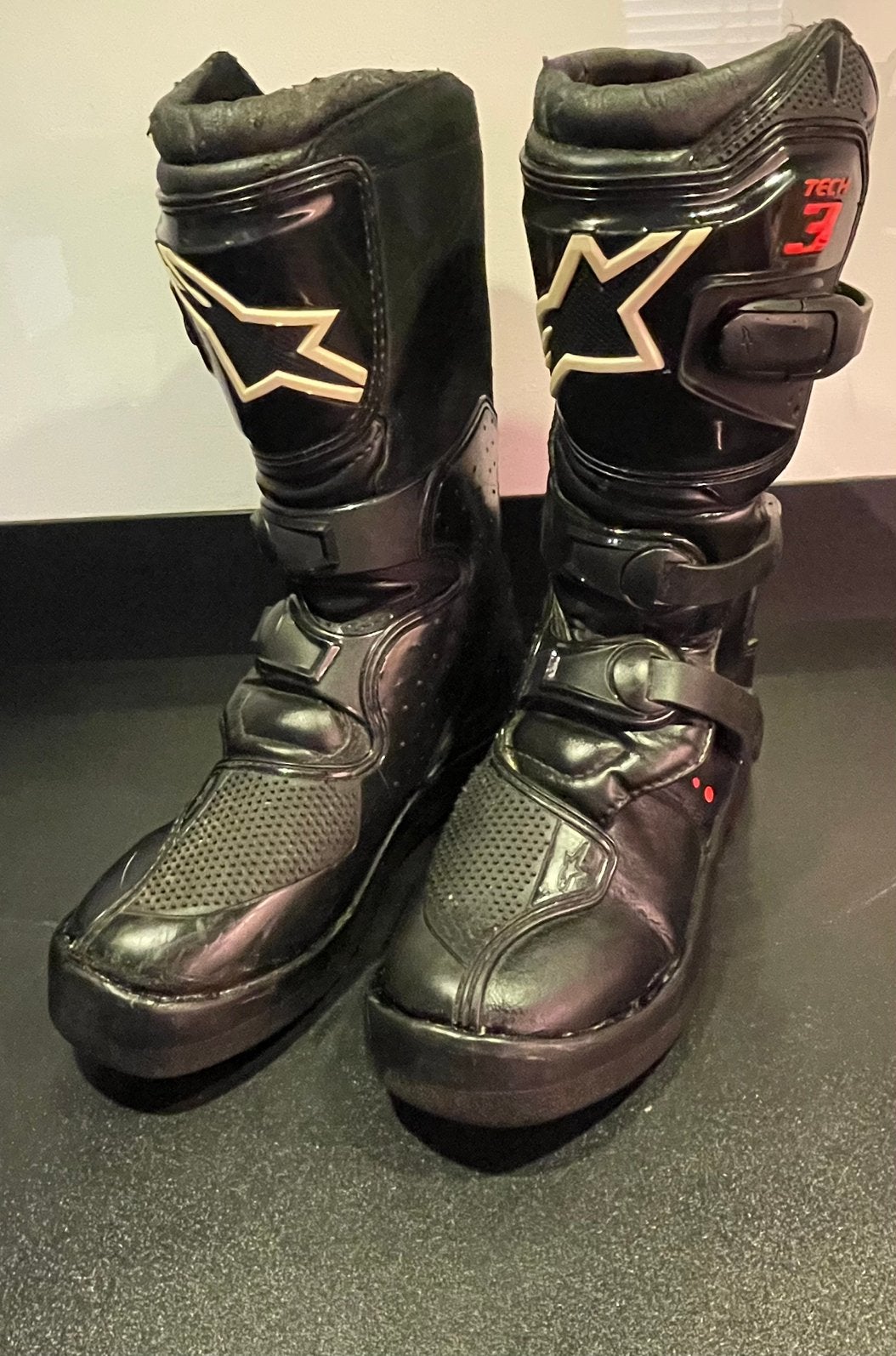 Alpinestars Tech 3.  kinder Crosslaarzen maat 37- 36, Motoren, Ophalen of Verzenden, Tweedehands, Laarzen