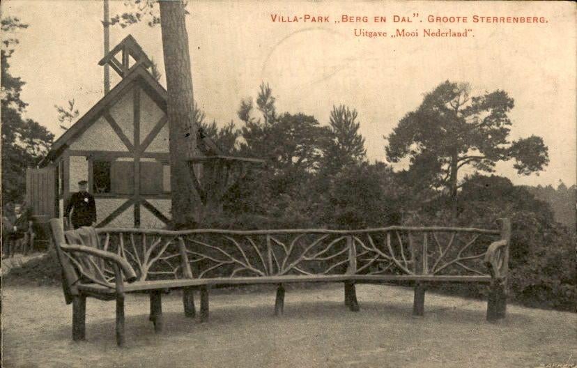 Berg en Dal - Villa Park Groote Sterrenberg, Ophalen of Verzenden, Voor 1920, Gelopen, Gelderland