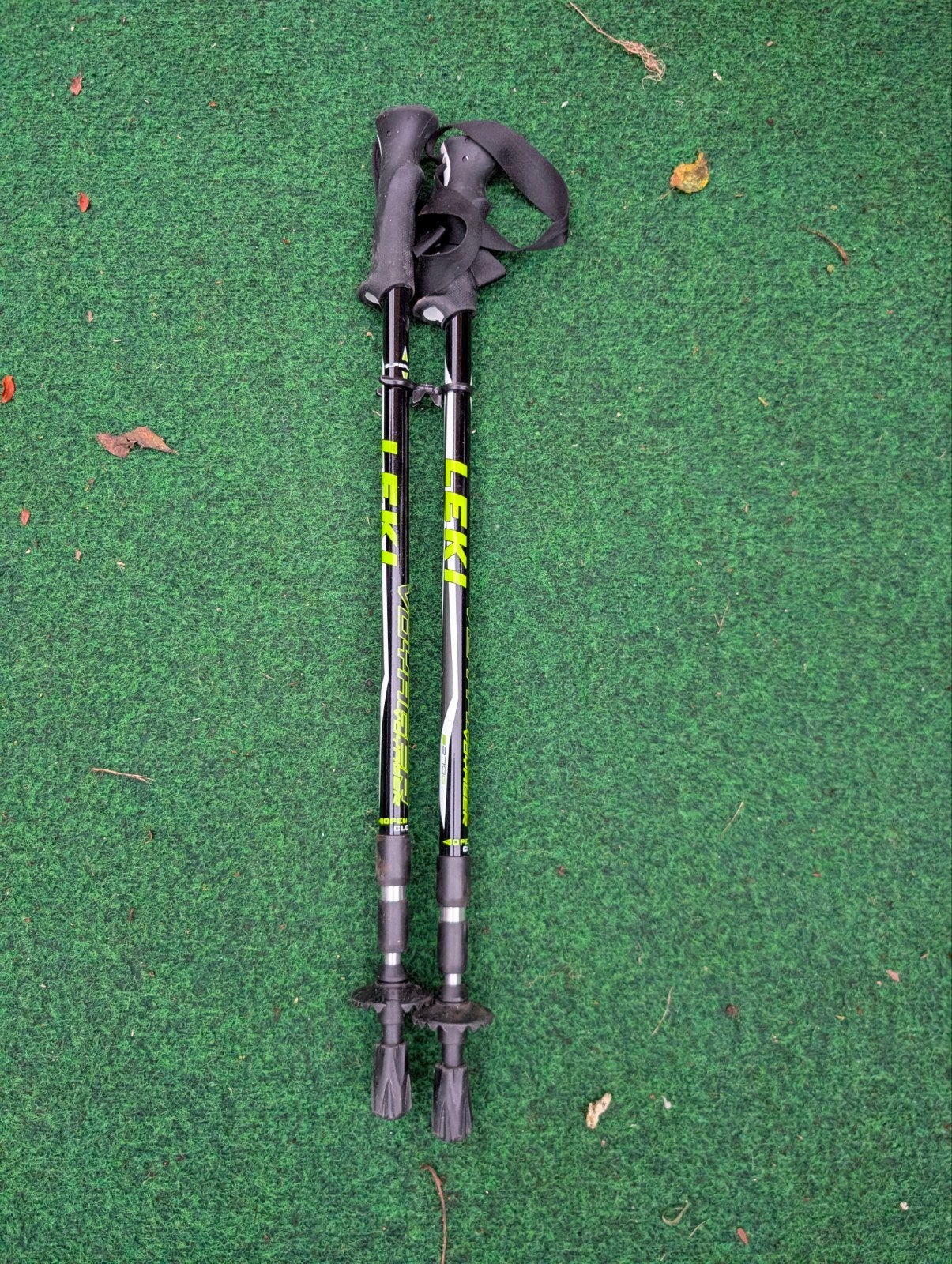 Leki Voyager wandelstokken 145cm, Ophalen of Verzenden, Zo goed als nieuw, Wandelstok