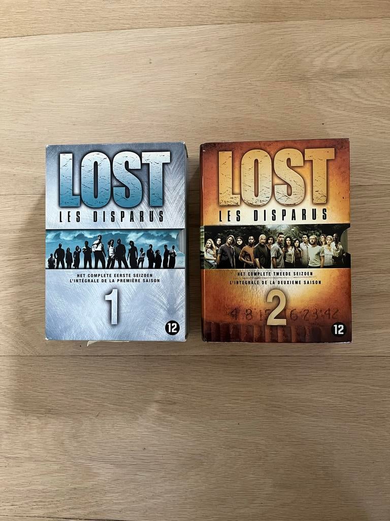 Lost - Seizoen 1 en 2 DVD Boxsets, Gebruikt, Boxset, Drama, Ophalen of Verzenden