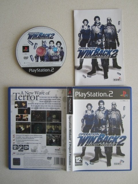 Operation Winback PS2 Playstation 2 , Avontuur en Actie, Vanaf 18 jaar, 1 speler, Nieuw