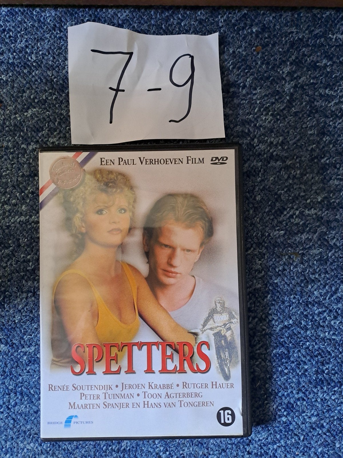 Spetters DVD - Een Paul Verhoeven Film, Vanaf 16 jaar, Ophalen of Verzenden, Gebruikt, Nederlands