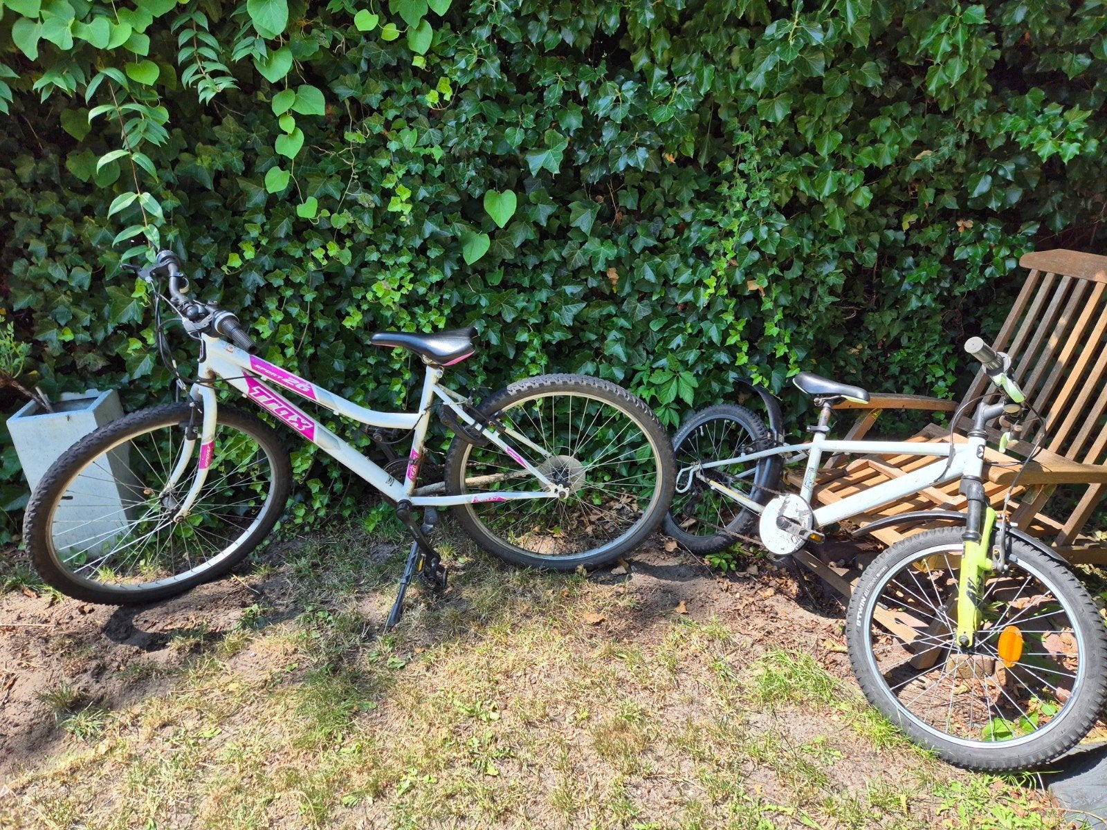 Gratis Twee kinderfietsen: Trax 26 inch en B'Twin 20 inch, Ophalen, Gebruikt, 20 inch of meer