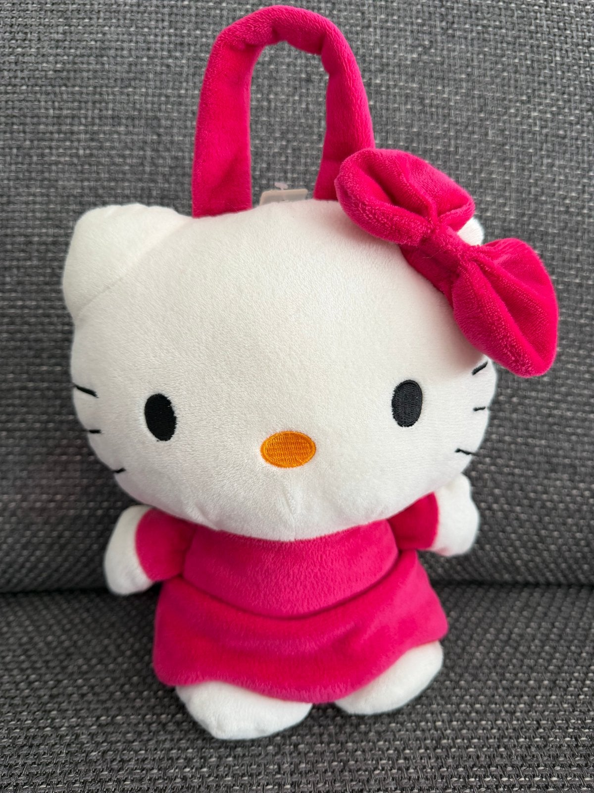 Hello Kitty pluche tasje van H&M, 30 cm hoog, Overige merken, Overige typen, Ophalen of Verzenden, Zo goed als nieuw
