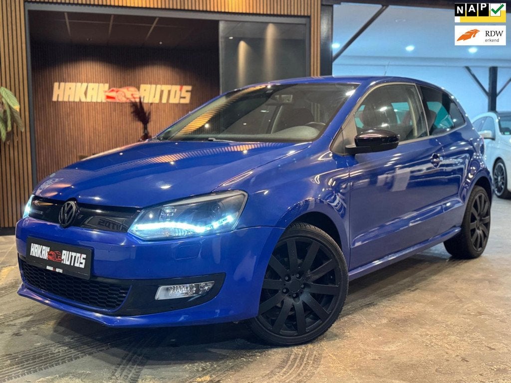 Volkswagen POLO 1.2 Match | Cruise | Navi | Stoelverw | Pdc, Auto's, Volkswagen, Voorwielaandrijving, Euro 5, 972 kg, Zwart