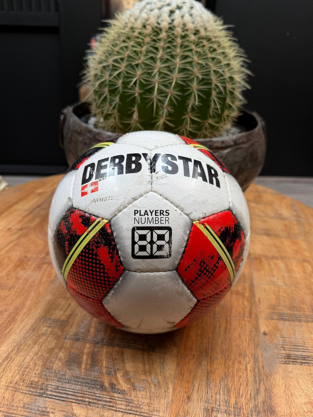 Derbystar voetbal - Gebruikt, Maat XL, Ophalen of Verzenden, Gebruikt, Bal