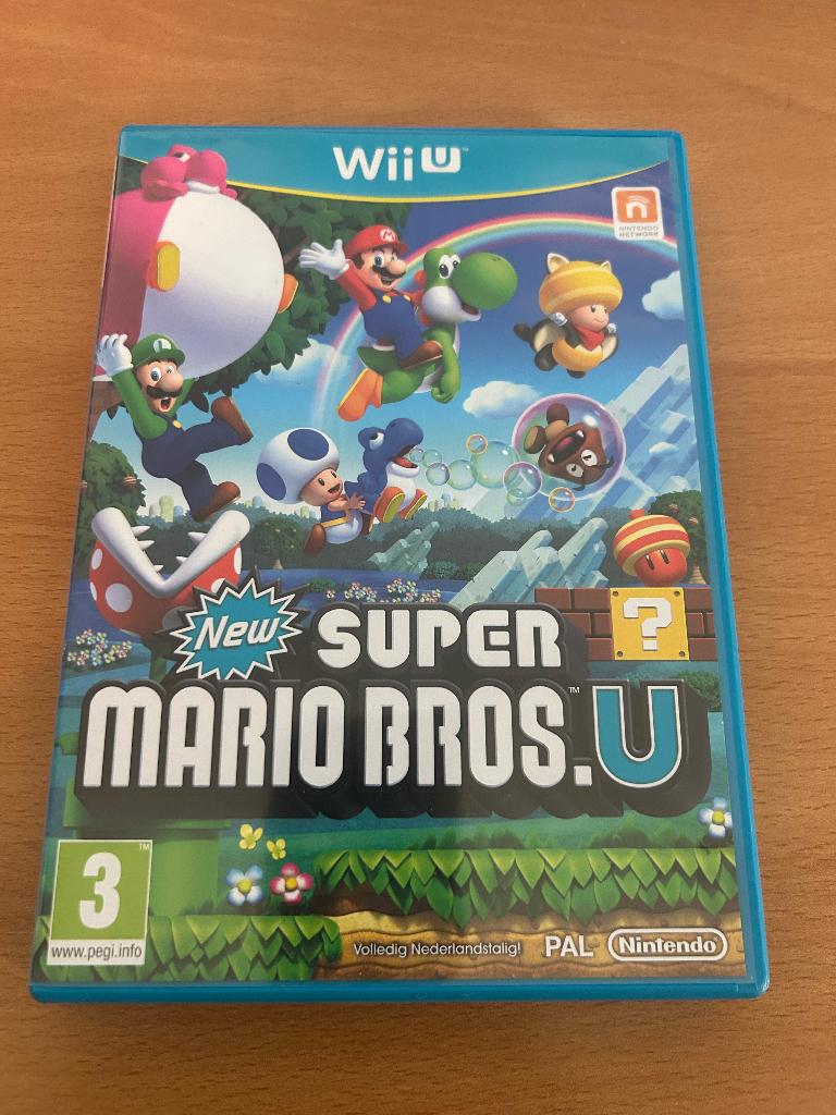 New Super Mario Bros. U voor Nintendo Wii U, Spelcomputers en Games, Games | Nintendo Wii U, Ophalen of Verzenden, Zo goed als nieuw
