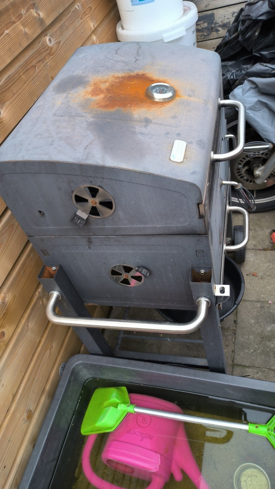 Tepro BBQ met thermometer - Gebruikt, Ophalen of Verzenden, Gebruikt, Tepro
