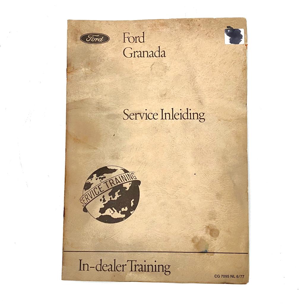 1977 Ford Granada service inleiding, Verzenden