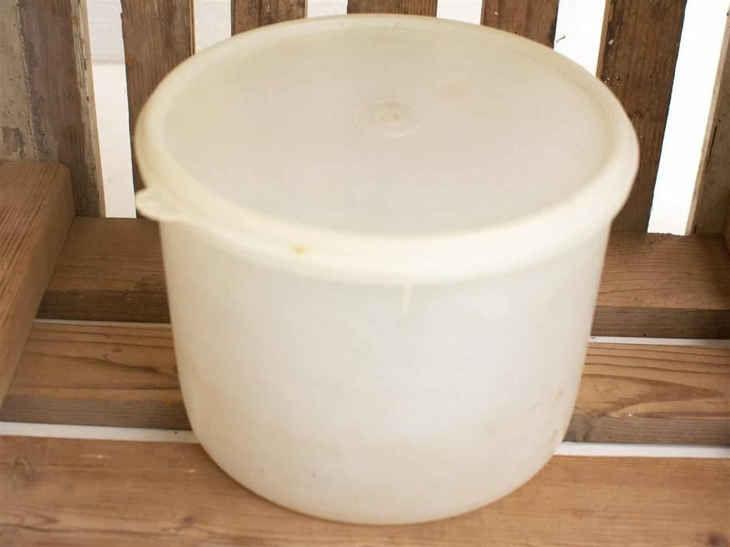 tupperware bakje 24698, Ophalen of Verzenden, Gebruikt