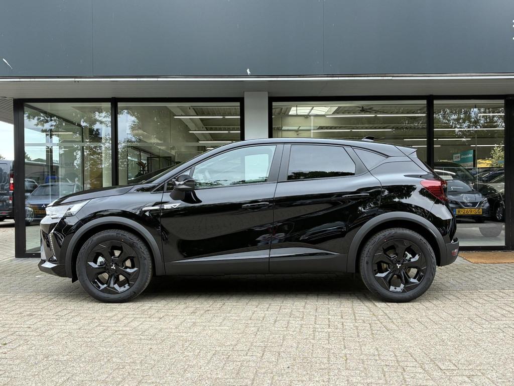 Mitsubishi ASX 1.8 HEV AT Black Edition NIEUW UIT VOORRAAD L, Auto's, Mitsubishi, Stof, 4 cilinders, Met garantie (alle), Zwart