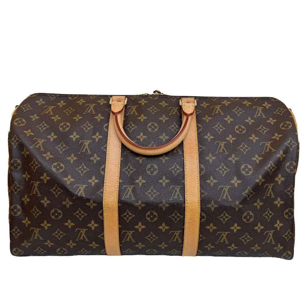 Louis Vuitton keepall 50B bandouliere reistas koffer handtas image 4