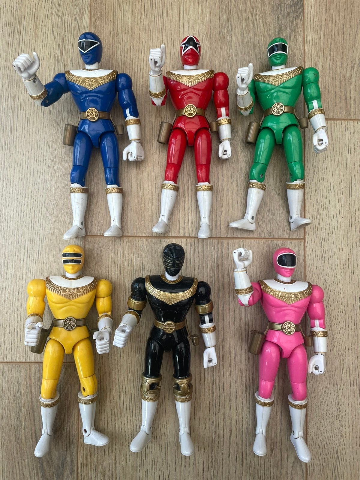 Power rangers zeo rangers, Verzenden, Gebruikt