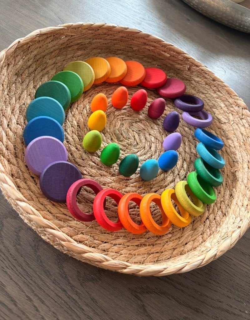 Grapat regenboog mandela 36 stuks, Ophalen of Verzenden, Nieuw
