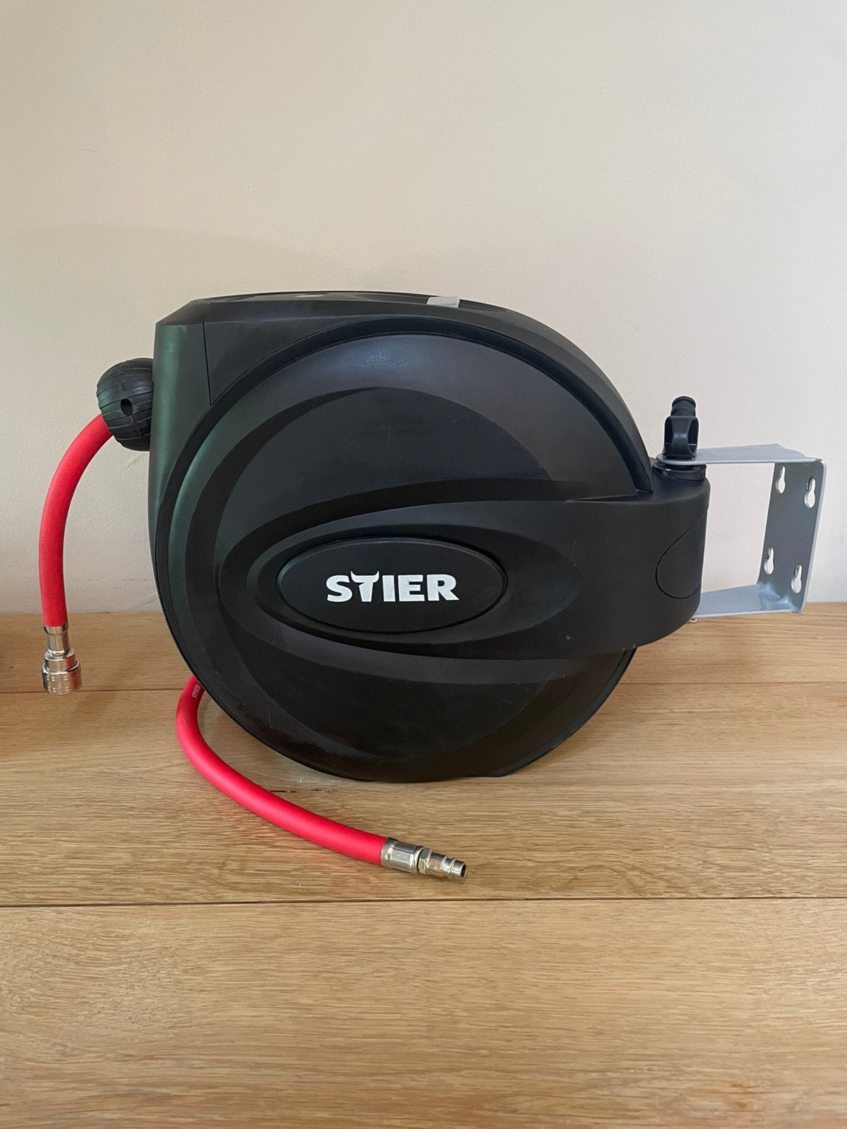 Stier SSK15 slanghaspel perslucht 15 meter, 100 liter of meer, Ophalen of Verzenden, Nieuw, 6 tot 10 bar