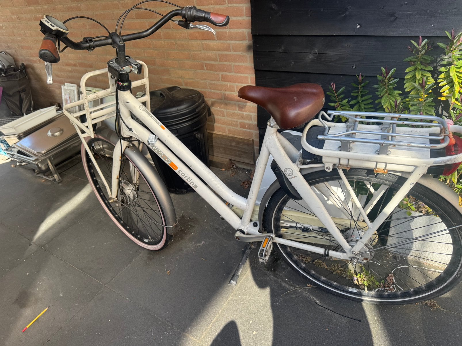 Cortina electrische fiets, Fietsen en Brommers, Elektrische fietsen, Ophalen, Gebruikt, Cortina