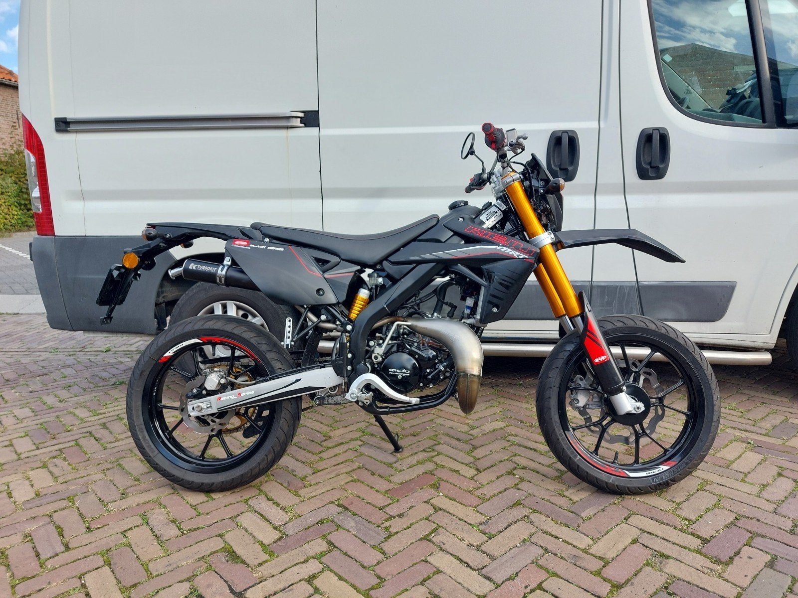 Rieju MRT3 Black series, Ophalen, 6 versnellingen, Gebruikt, Aprilia, Derbi, Gilera, Motorhispania, Rieju en Yamaha