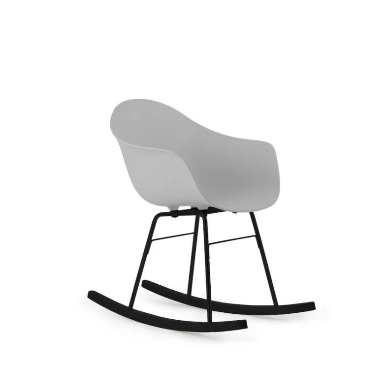 TA rocking chair /schommelstoel by Simone Viola, Ophalen, Zo goed als nieuw, Wit, Eén