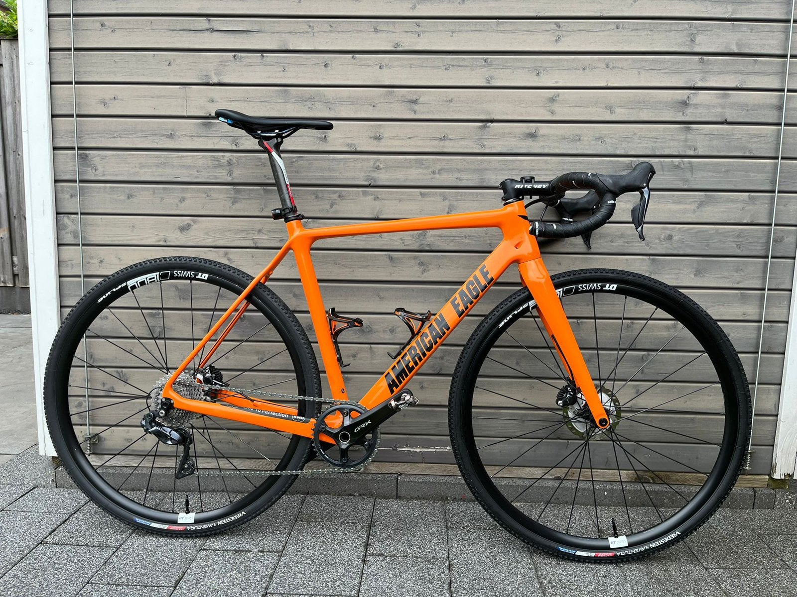 American Eagle carbon gravelbike maat M Ultegra DI2, 28 inch, 10 tot 15 versnellingen, Zo goed als nieuw, Schijfrem