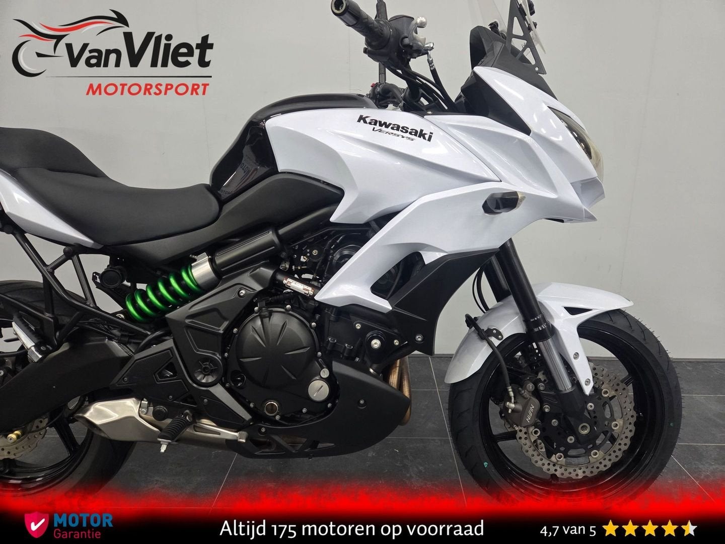 Mooie Kawasaki Versys 650 Abs bj 2016, 2 cilinders, 649 cc, Bedrijf, Onbekend