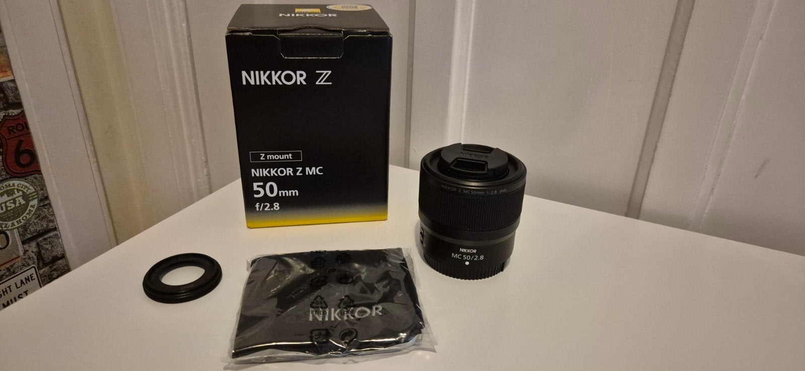 Nikon Nikkor Z MC 50mm f/2.8 Macro Lens, Ophalen of Verzenden, Zo goed als nieuw, Macrolens