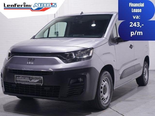 Fiat Doblò 1.5 BlueHDi 102 pk L1 Navi, Camera, Airco Apple, Auto's, Voorwielaandrijving, Stof, 4 cilinders, Bedrijf