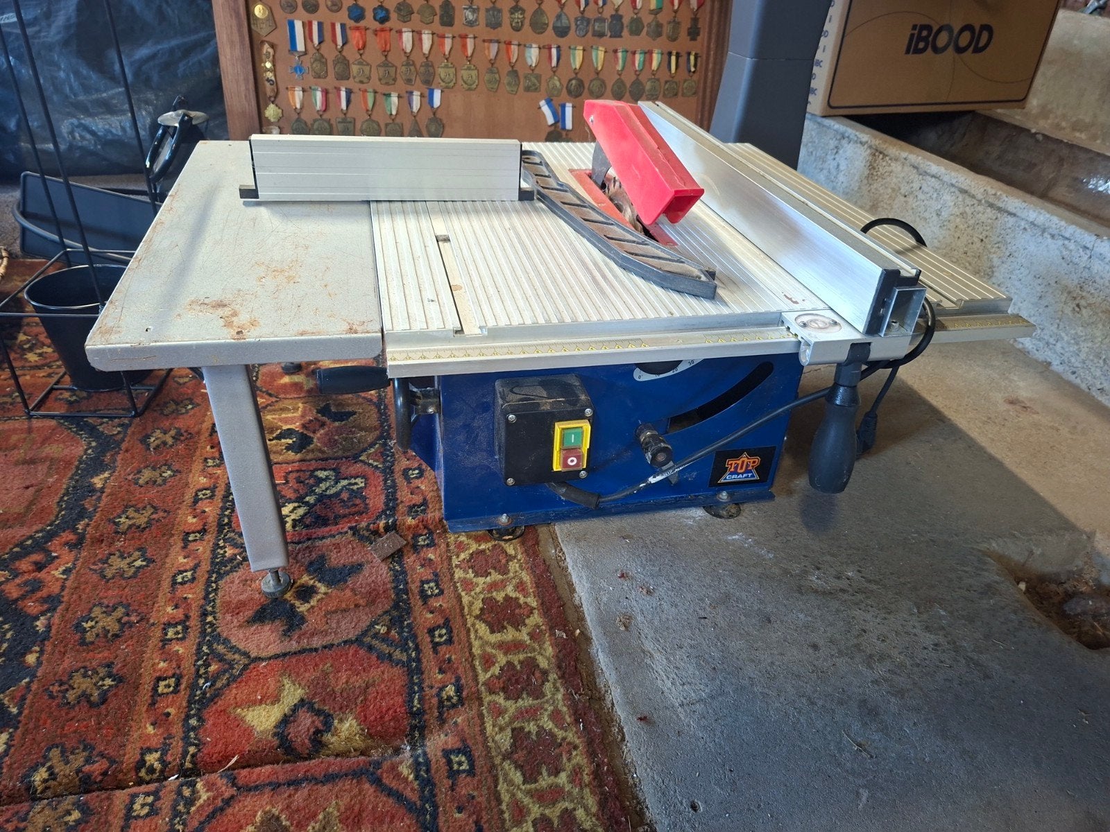 Handige en precieze zaagtafel - TIP Craft TTS-205/1000, Doe-het-zelf en Verbouw, Gereedschap | Zaagmachines, TIP Craft, Gebruikt