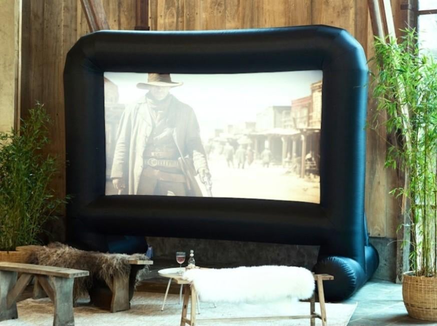 Opblaasbaar filmscherm voor buiten, Ophalen of Verzenden, Nieuw