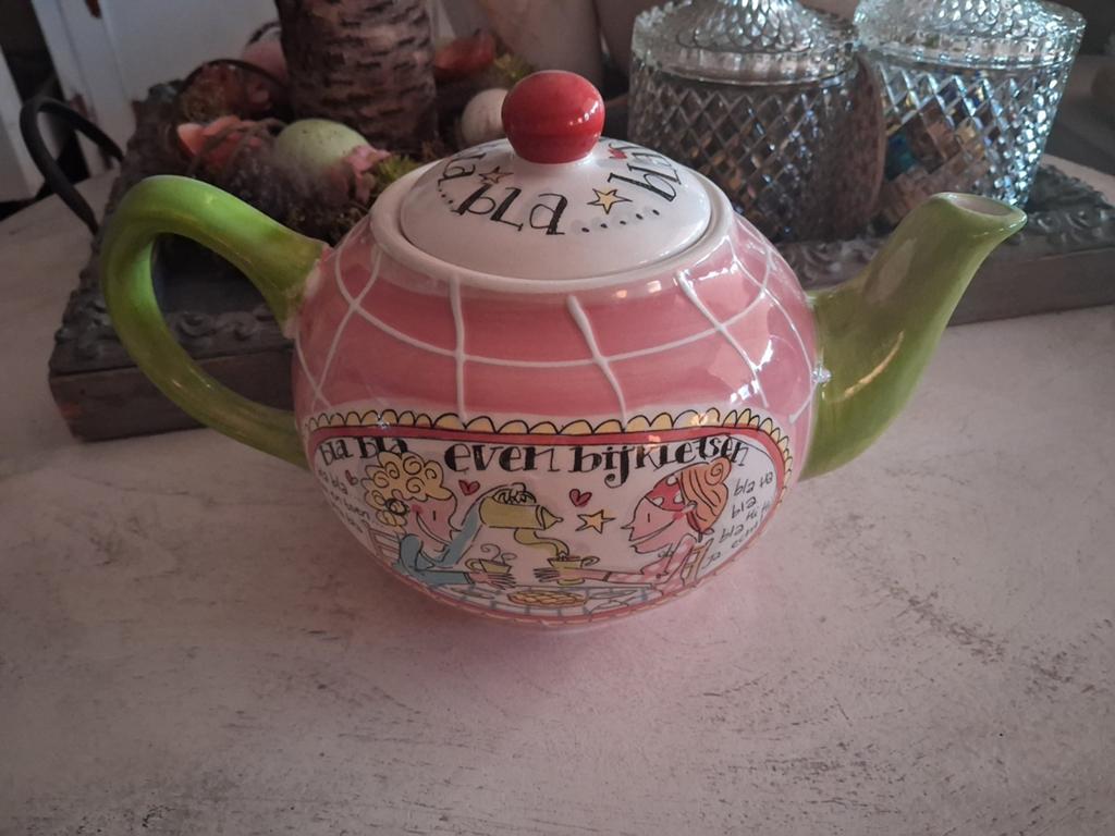 Blond amsterdam theepot even bij kletsen nieuw, Ophalen, Blond Amsterdam, Overige typen, Nieuw