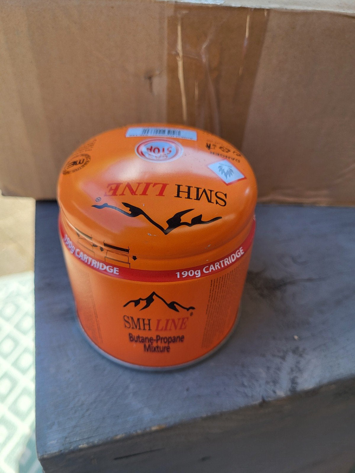 SMH LINE Butaan-Propaan Mengsel Gaspatroon  9 maal 190g, Ophalen, Nieuw