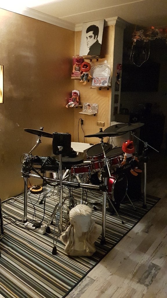 Electronisch drumkit, Muziek en Instrumenten, Drumstellen en Slagwerk, Gebruikt, Overige merken, Elektronisch, Ophalen