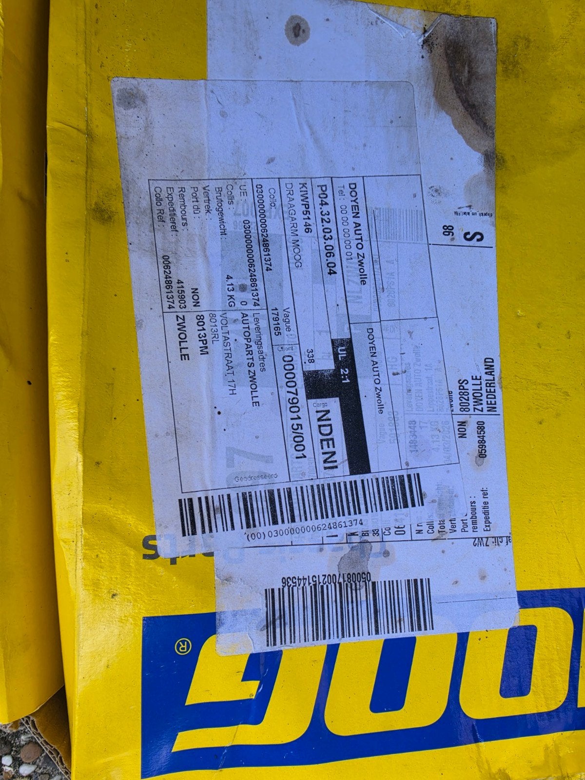 MOOG KI-WP-5146 draagarm links voor – Kia Picanto (Mk1) – ni, Ophalen of Verzenden