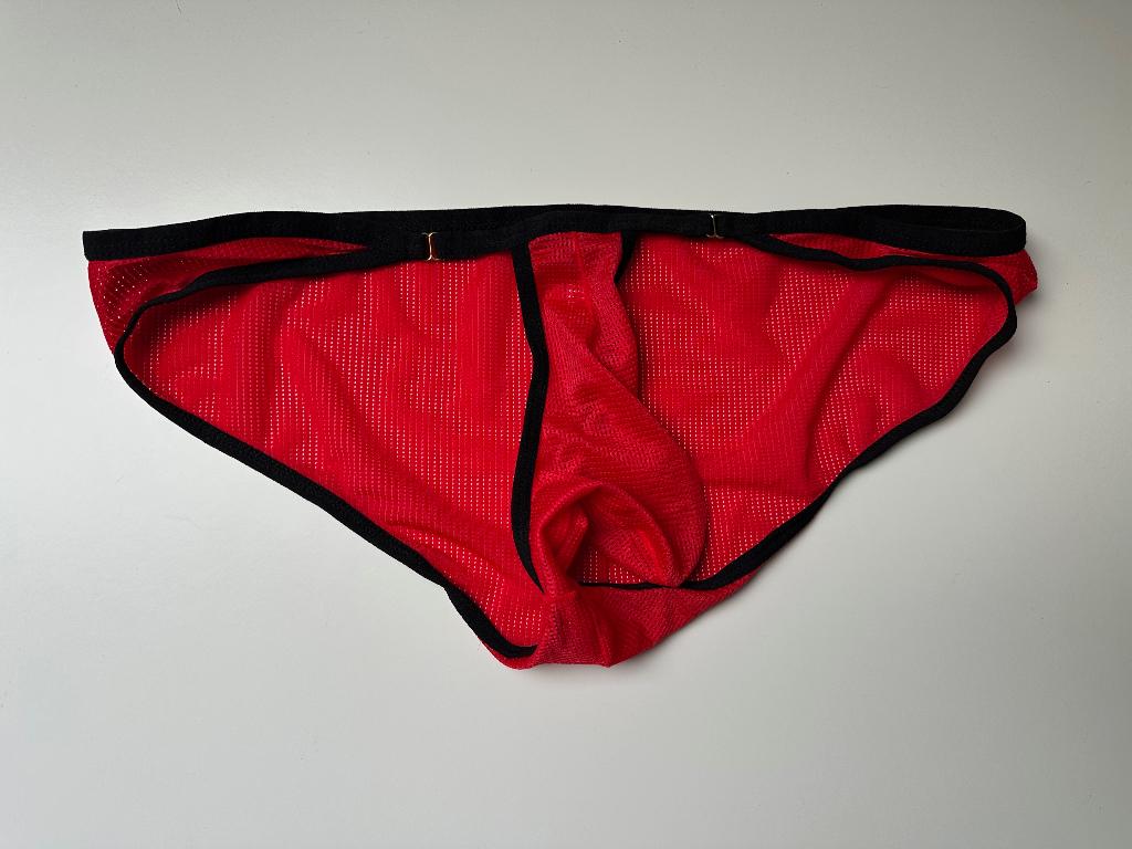 Rode slip met pouch, Verzenden, Overige kleuren, Overige typen