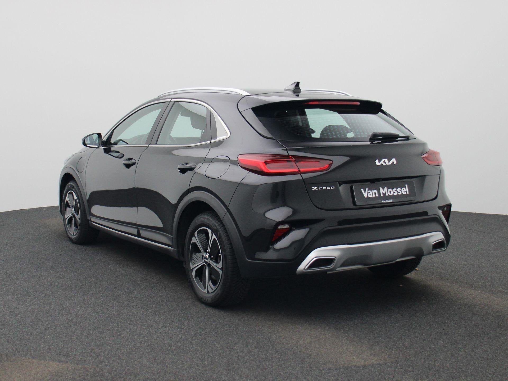 Kia XCeed 1.6 GDi PHEV DynamicLine | Apple Carplay / Android, Auto's, Gebruikt, Leder en Stof, Zwart, Plug-in hybride