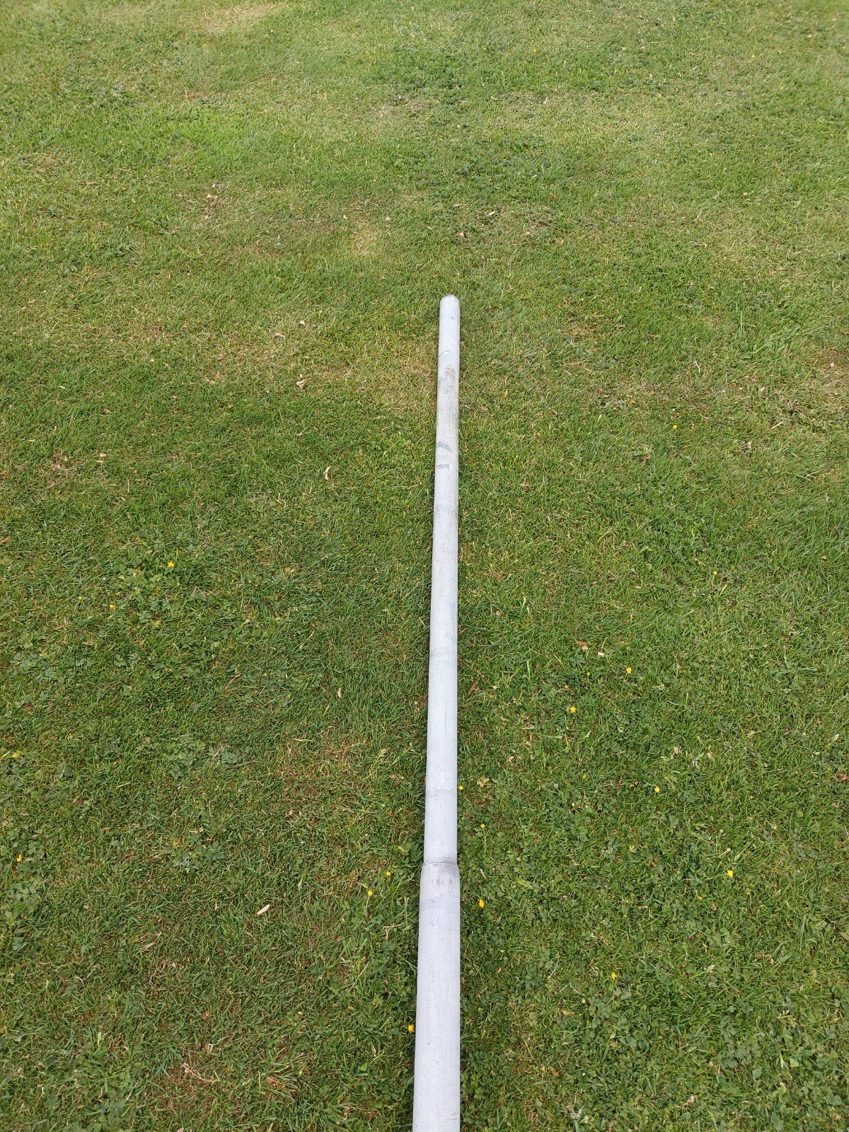9 mtr Zwiepmast met topbuis 50mm en onderbuis 70mm, Ophalen, ., ., .
