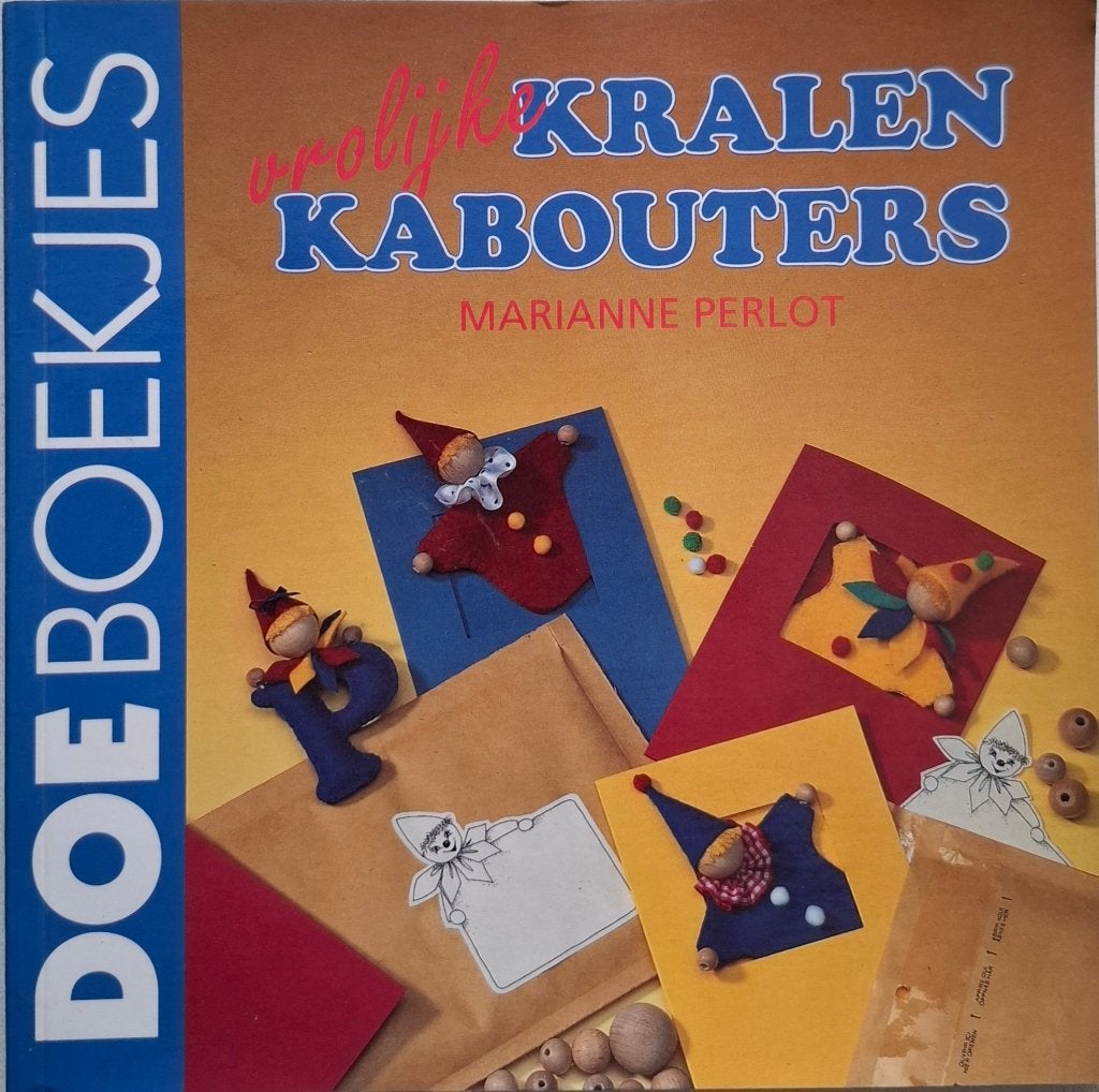 DOEBOEKJE Vrolijke kralen kabouters ZGAN, Zo goed als nieuw, Scrapbooking en Knutselen, Geschikt voor kinderen, Marianne Perlot