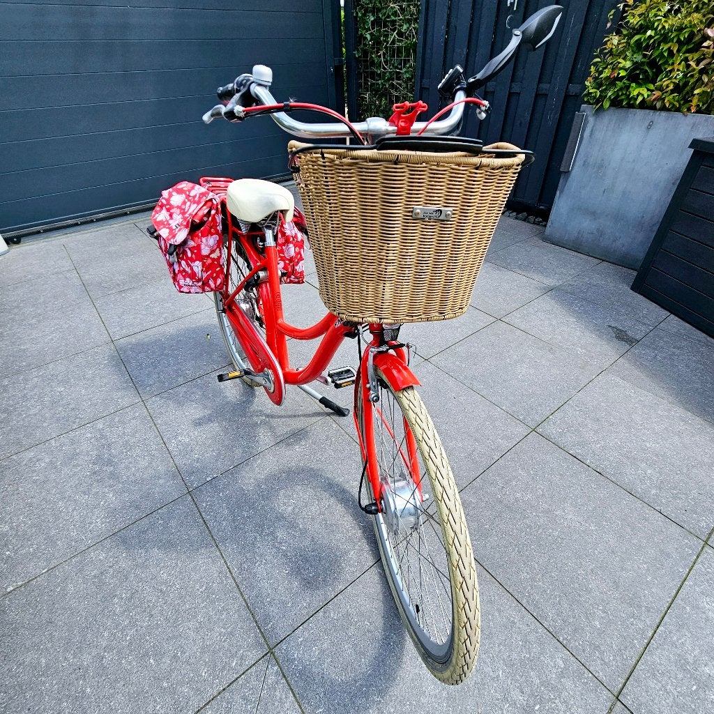 Elektrische Dames Fiets Oxford, 47 tot 50 cm, Versnellingen, Zo goed als nieuw, Schijfrem