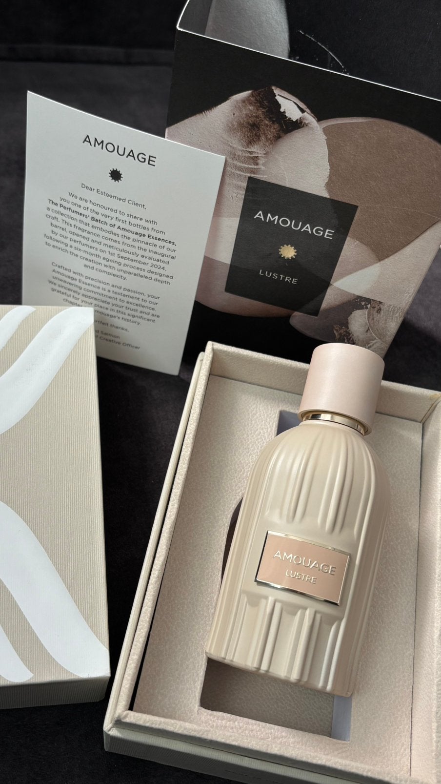 Amouage lustre, Verzenden, Nieuw, Parfumfles, Gevuld
