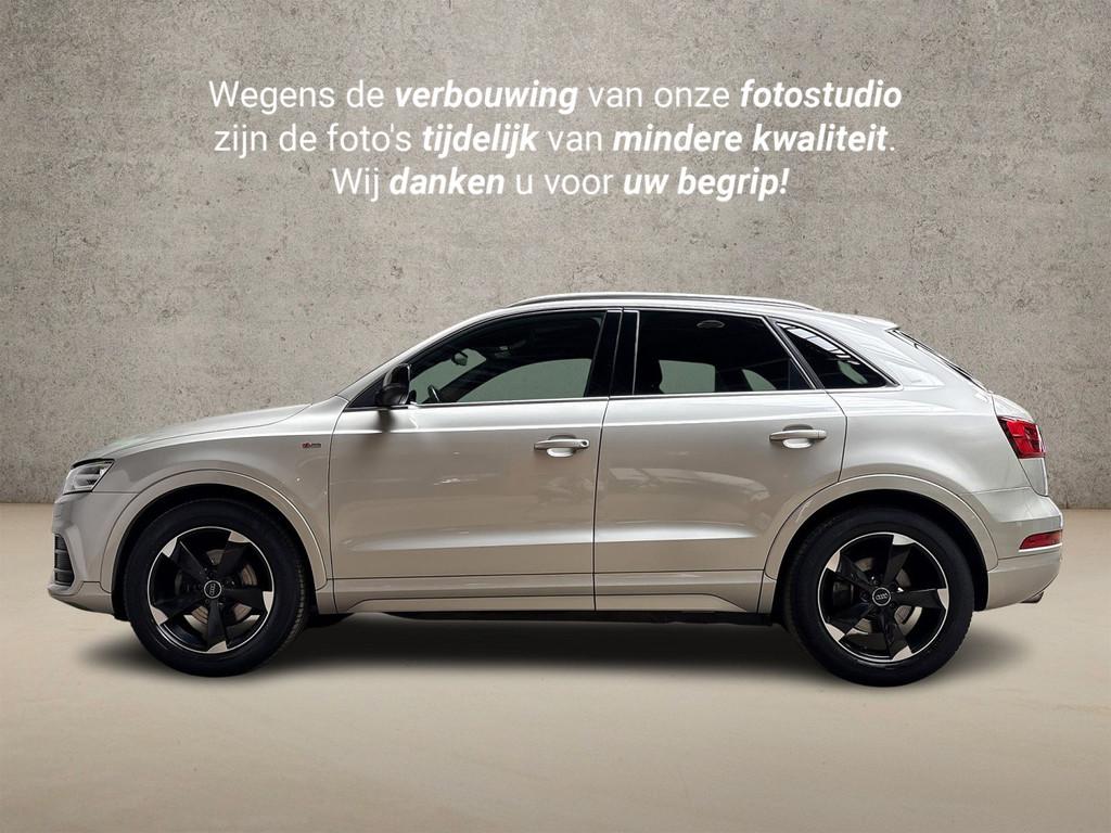 Audi Q3 1.4 TFSI S-Line Sport 150Pk Automaat (PANORAMADAK, 2, Auto's, Audi, 12 maanden, 1380 kg, 4 cilinders, Leder en Stof