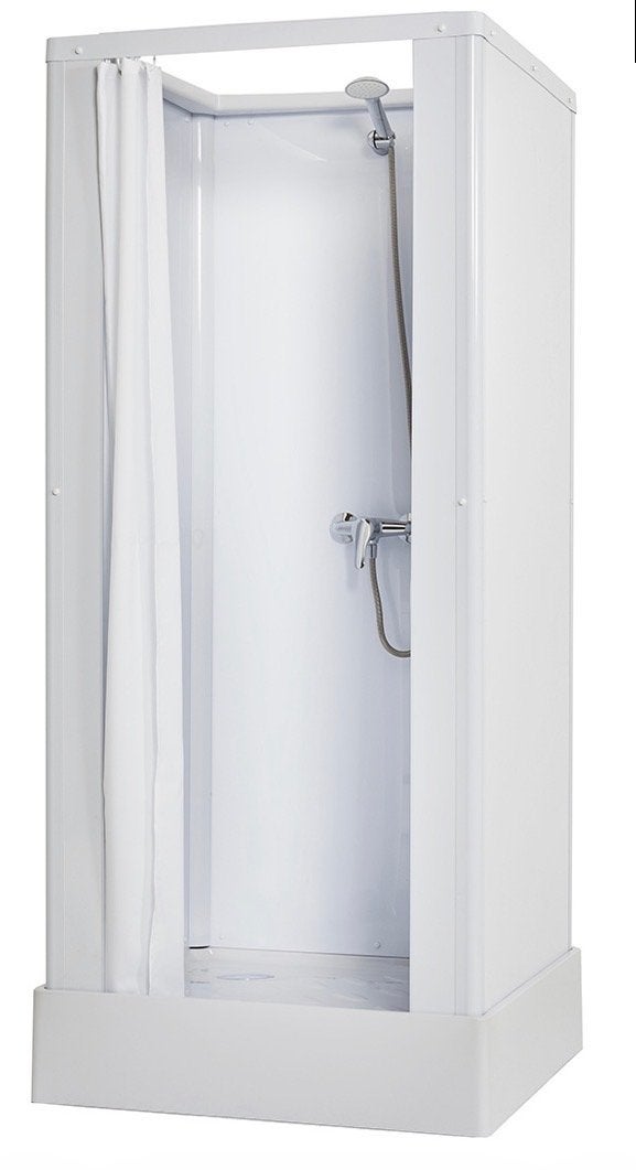 Te koop sanibroyeur verbouwingsdouche mobiel douche, Ophalen, Gebruikt, Chroom, Douche