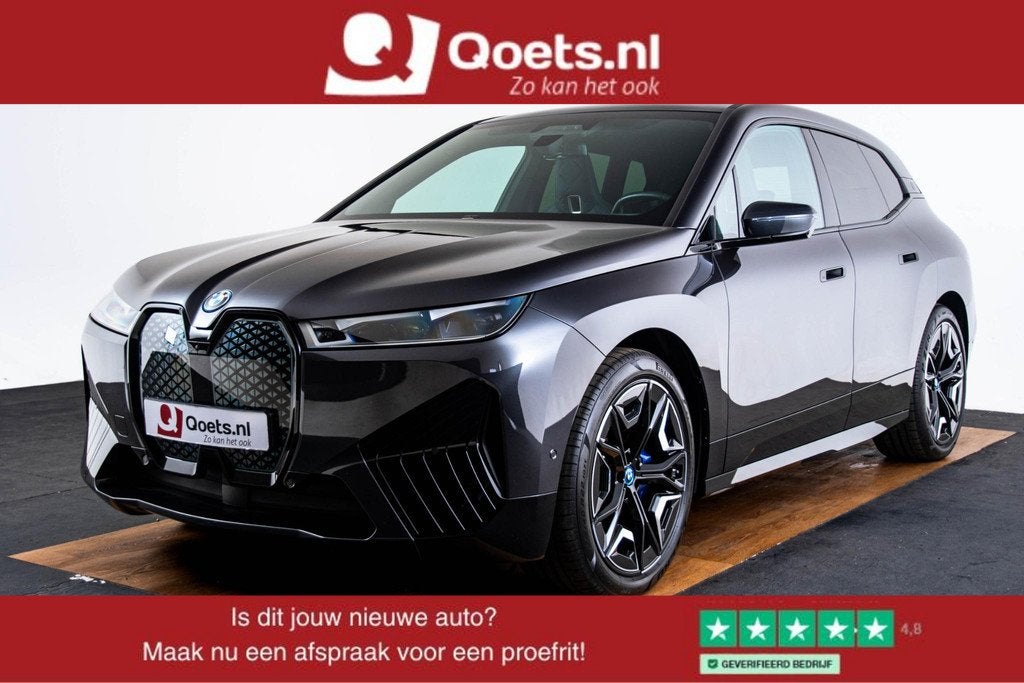 BMW iX xDrive50 High Executive 112 kWh Sportpakket - Panoram, Auto's, Automaat, Gebruikt, Leder, Vierwielaandrijving