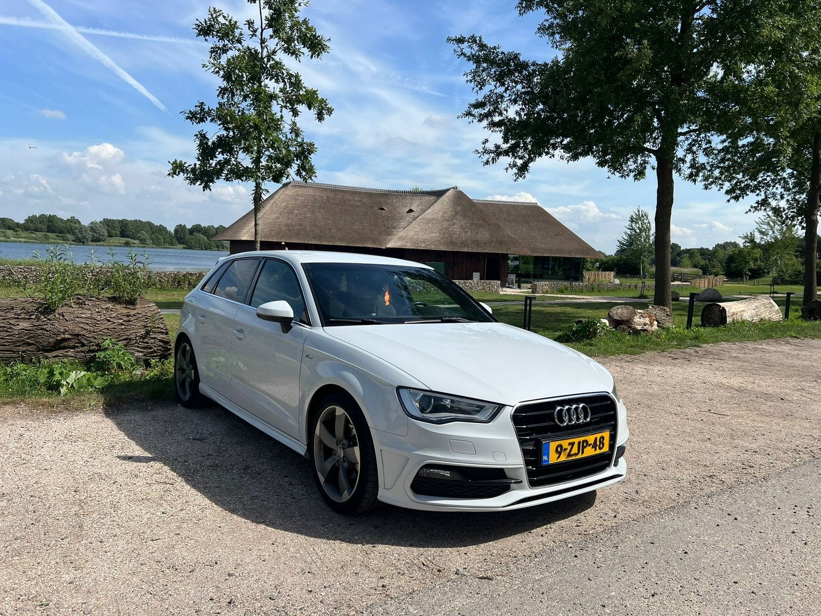 Audi A3 Sportback 1.4 TFSI 150pk S-Line | Full Leder | B&O, 4 cilinders, 150 pk, 1210 kg, Wit