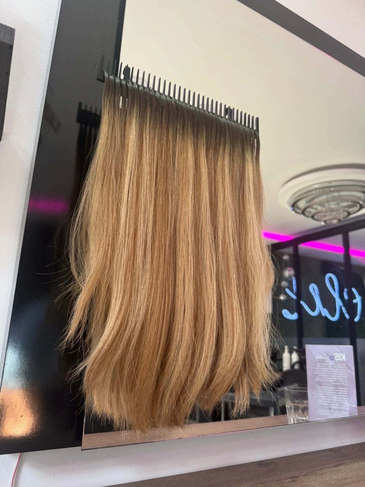 Humano Hair Ultra Invisible Weft extensions - 55cm, 120g, Ophalen, Zo goed als nieuw, Pruik of Haarverlenging