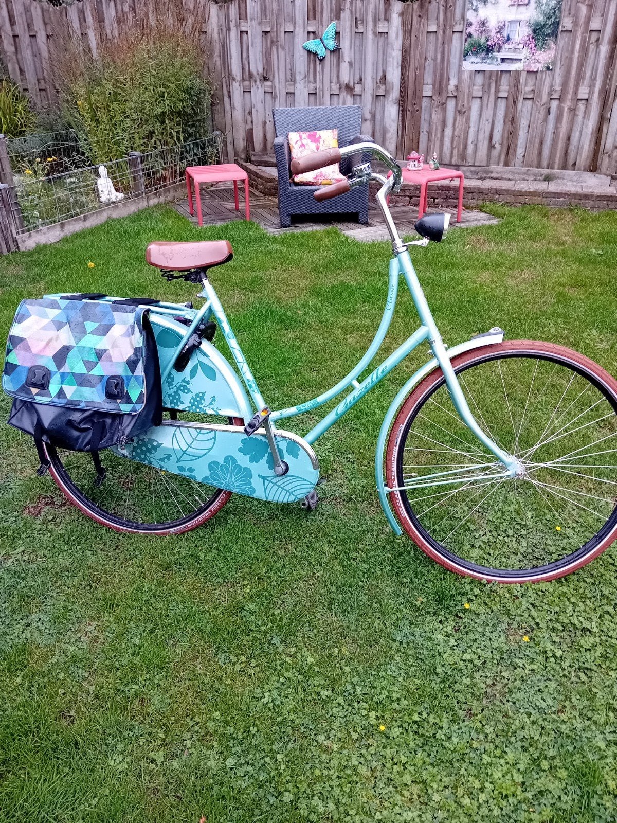 Oma fiets, Ophalen, Terugtraprem, Gebruikt, 50 tot 53 cm